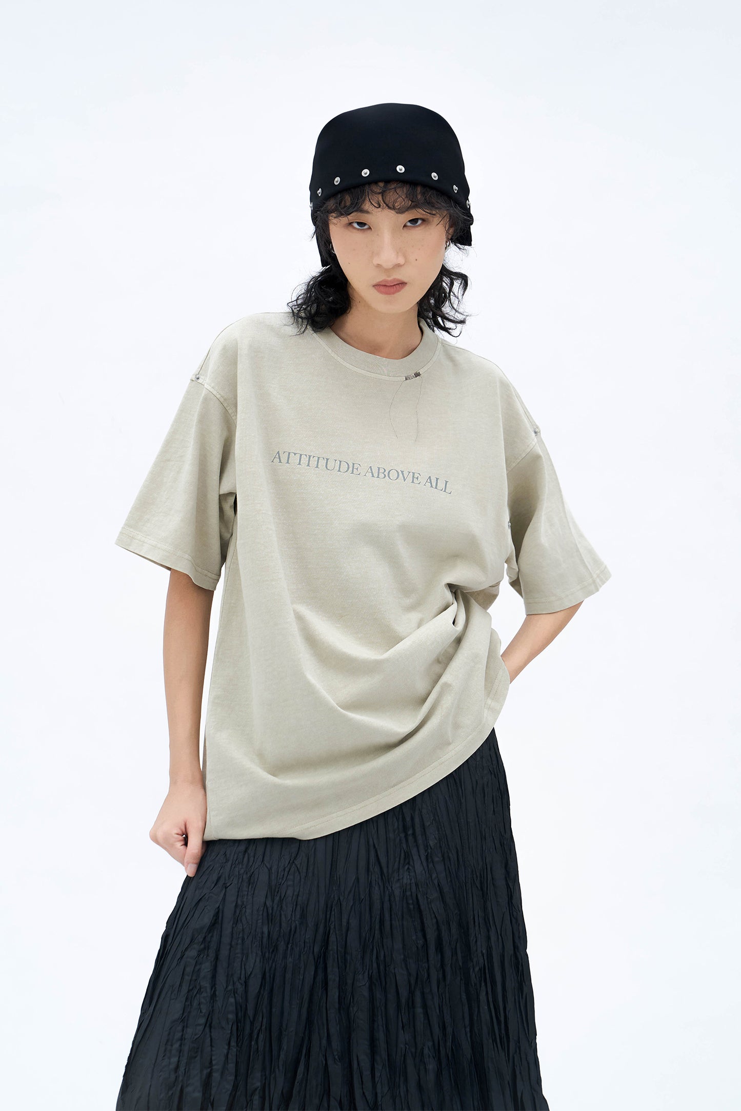 AAA T-SHIRT (BEIGE)