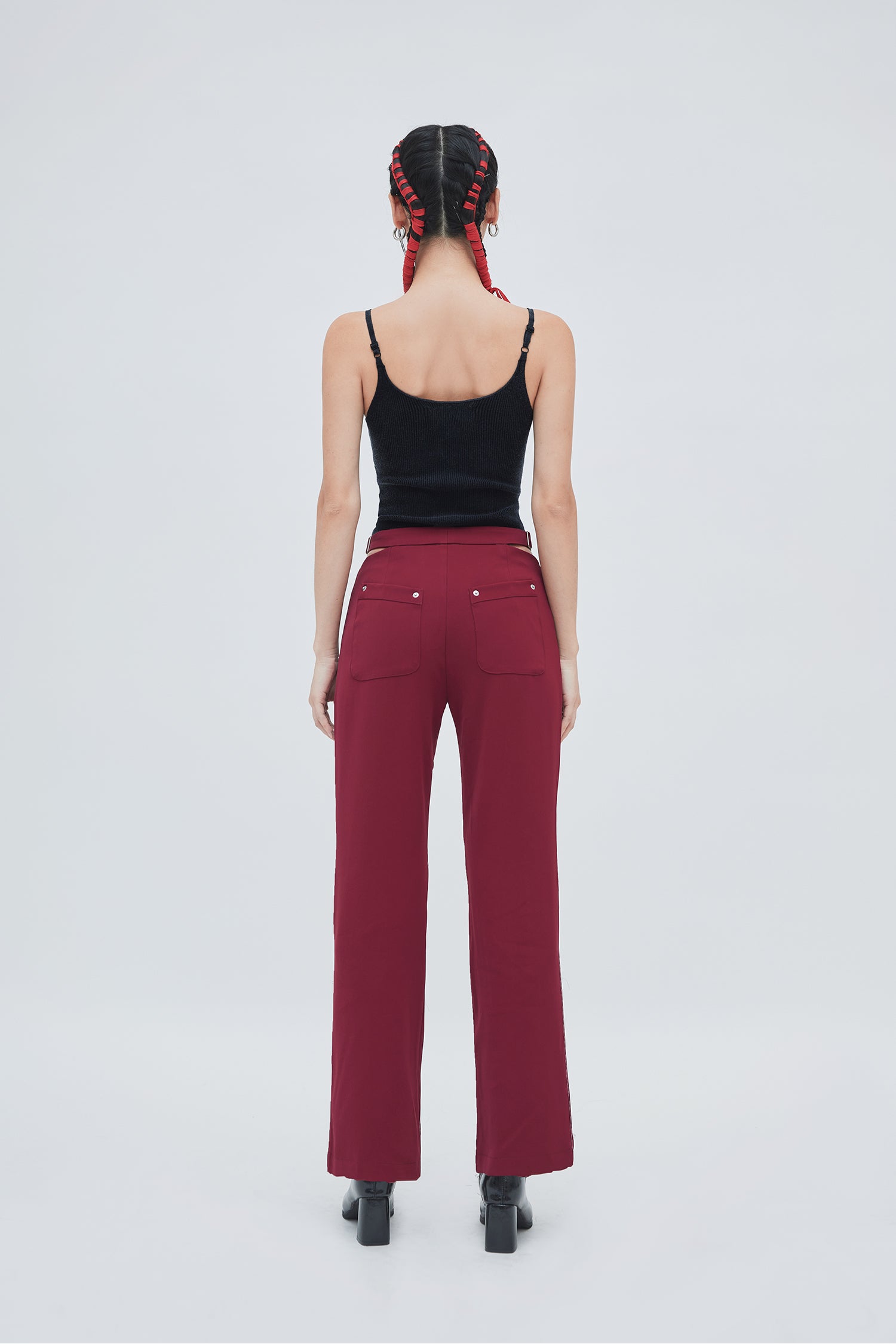 Deadstock 70s vintage Lee corduroy trousers 31 X 36 deep red soft cord,  rare with original tags - St Cyr Vintage